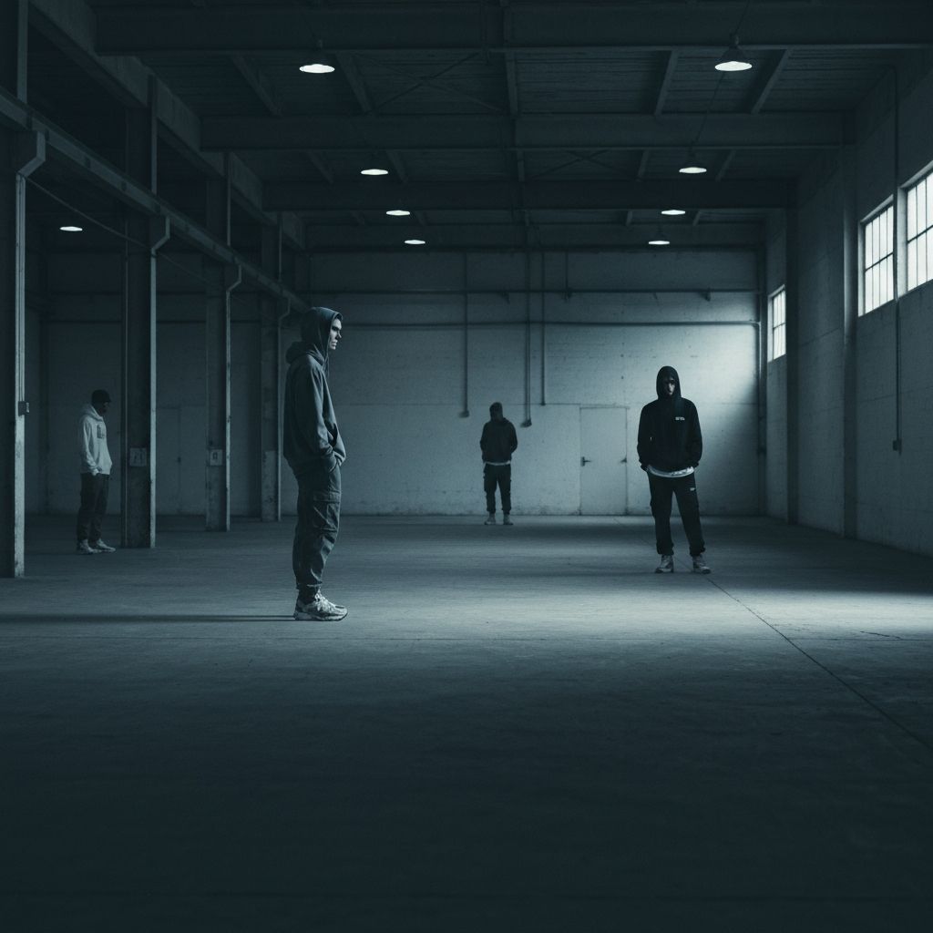 Warehouse background